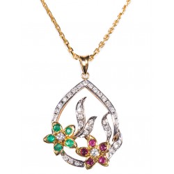 Emerald Set 2 Necklace (Exclusive to Precious) 